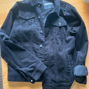 RSQ Men's Dark Corduroy Jacket